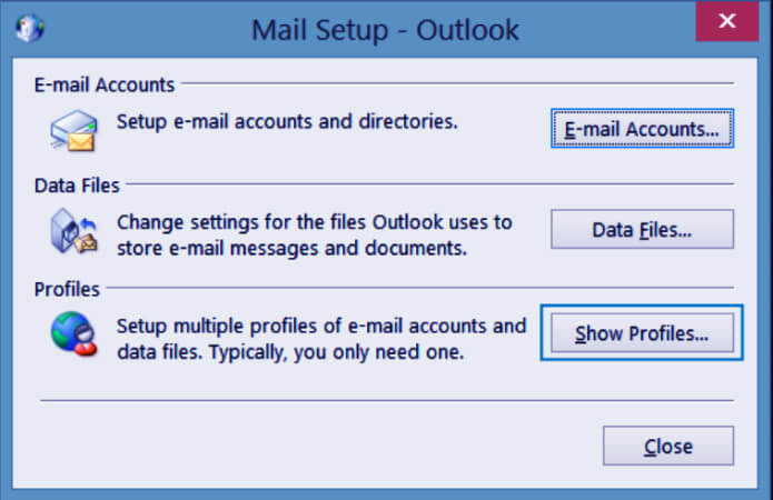 Mail Setup Outlook